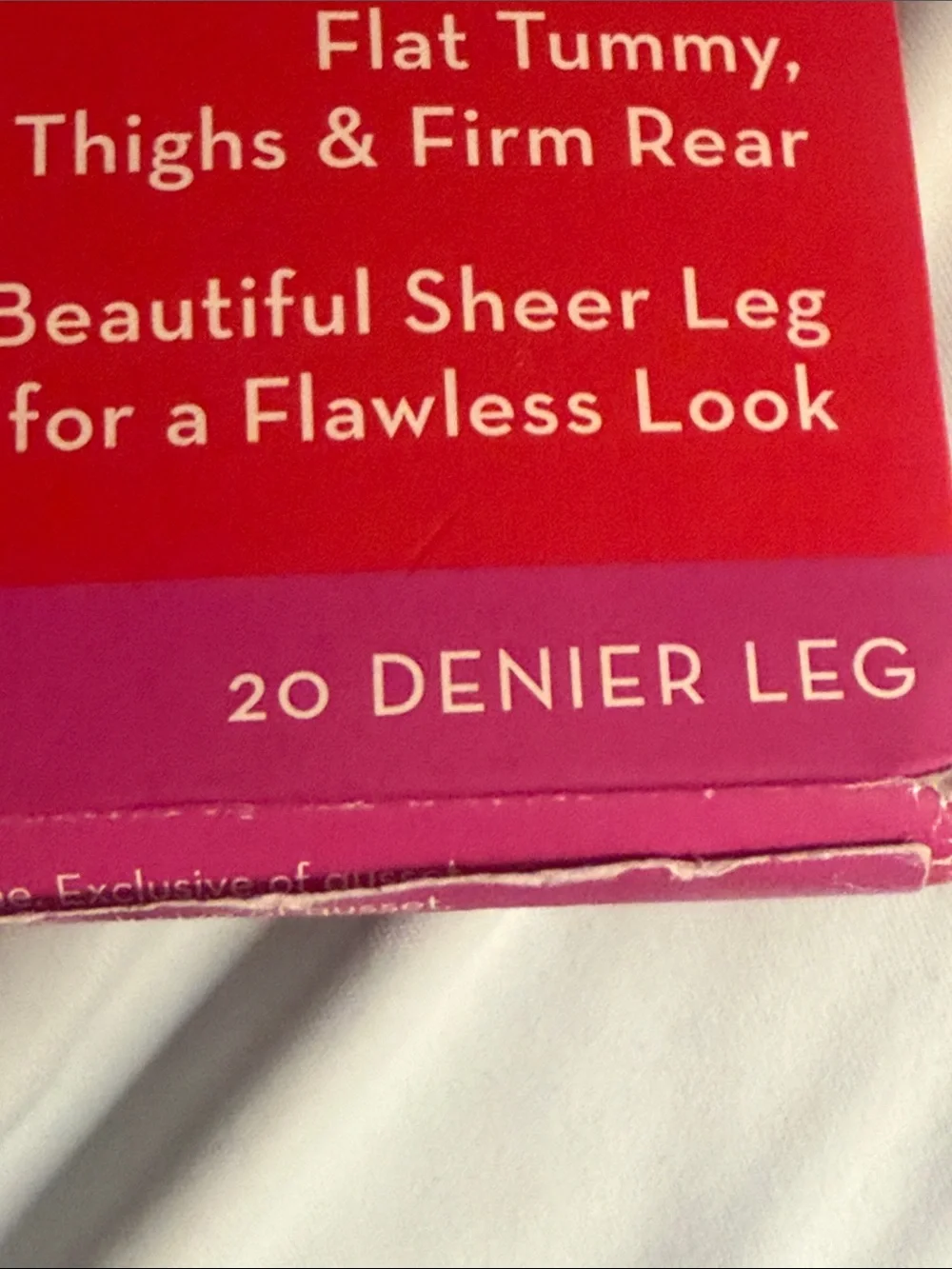 SPANX Sheers High-Waisted Nude/Tan Pantyhose Packaging